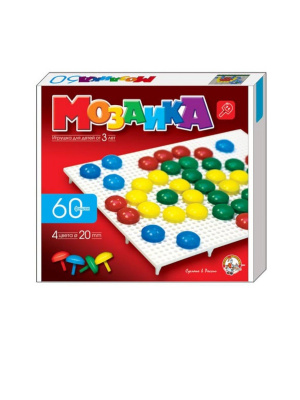 Мозаика d20/4цв/60 эл/1 поле