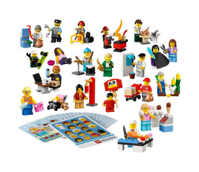Городские жители. LEGO (256 дет.)