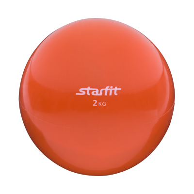 Медбол STARFIT GB-703, 2 кг, оранжевый