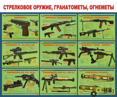 Оружие России. Стрелковое оружие, гранатометы, огнеметы
