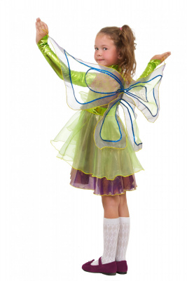 Карнавальный костюм "Фея Стрекоза" №1 фиолетовое