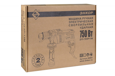 ДРЕЛЬ УДАРНАЯ ДУЭ-750ЭР/13М