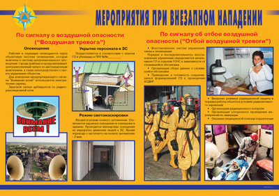 Уголок по ГО и ЧС объекта