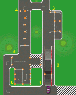 Баннер для ПДД напольный 3*4м