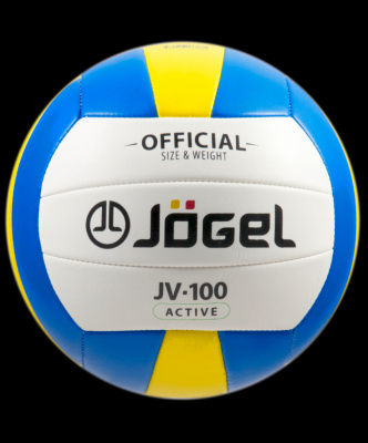 Мяч волейбольный Jogel JV-100 , Синтетическая кожа