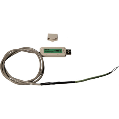 Цифровой USB-датчик температуры термопарный (диапазон 0...1000 С)
