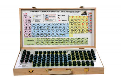  Набор химических элементов демонстрационный (в ампулах)