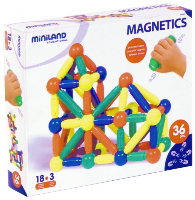 Конструктор магнитный Magnetics (36 деталей)