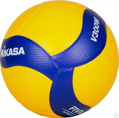 Мяч волейбольный Mikasa V300W, Р.5, оф.парам. FIVB