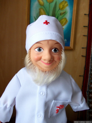 Кукла для кукольного театра "Доктор"