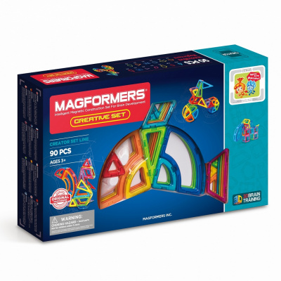 Магнитный конструктор MAGFORMERS  Creative 90