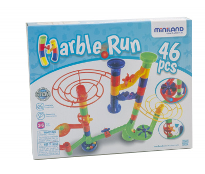 Конструктор Лабиринт с шариком Marble Run (46 деталей)
