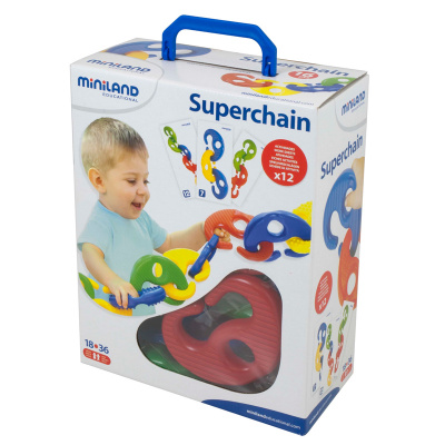 Набор развивающий Superchain (16 элементов) в чемоданчике