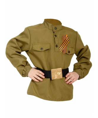 Гимнастёрка c ремнем
