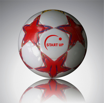 Мяч футбольный для отдыха Start Up E5126 красный