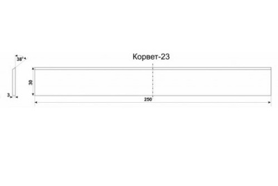 НОЖ К-23 КОМПЛЕКТ 3ШТ