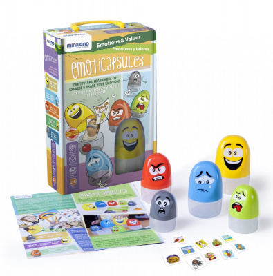 Игра развивающая Эмоции Emoticapsules в чемоданчике
