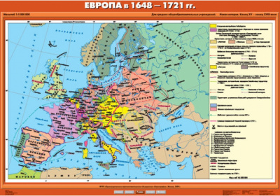Карта истории Европы