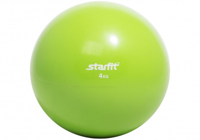 Медбол STARFIT GB-703, 4 кг, зеленый