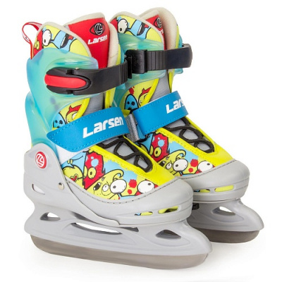 Коньки ледовые раздвижные Larsen Monsters, р.