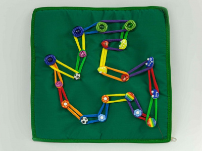 Синий квадрат  "Елочка"