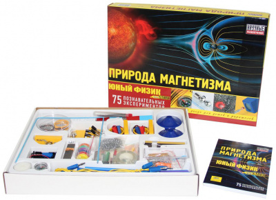 Набор "Юный физик Старт. Природа магнетизма"