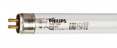 Лампа бактерицидная ультрафиолетовая PHILIPS TUV-16W