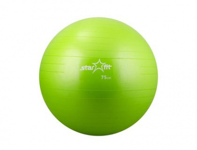 Мяч гимнастический STARFIT GB-101 75 см, зеленый (антивзрыв)