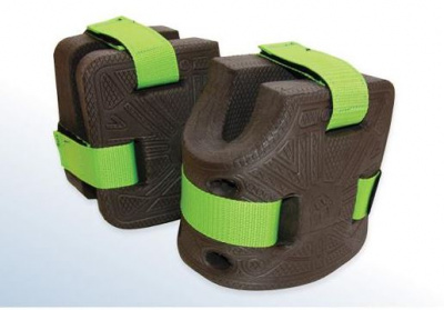 Акваманжеты Aquajogger, Black/Green +