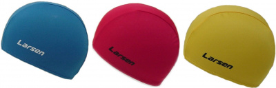 Шапочка плавательная Larsen 3220D полиэстер