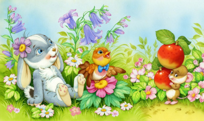 Баннер "Заяц" 1,8*4м