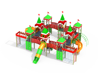 Детский игровой комплекс Кремль Н=1800